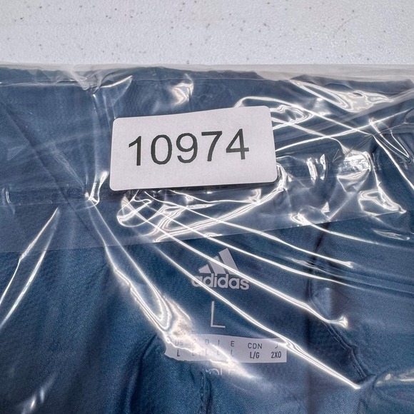 Pinehurst Golf Jacket Mens Large Blue Adidas Climastorm 1/4 Zip Windbreaker - Picture 12 of 12